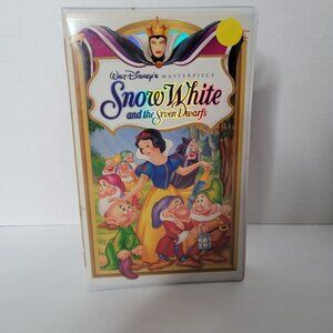 Walt Disney Masterpieces Snow White and the Seven Dwarfs VHS
